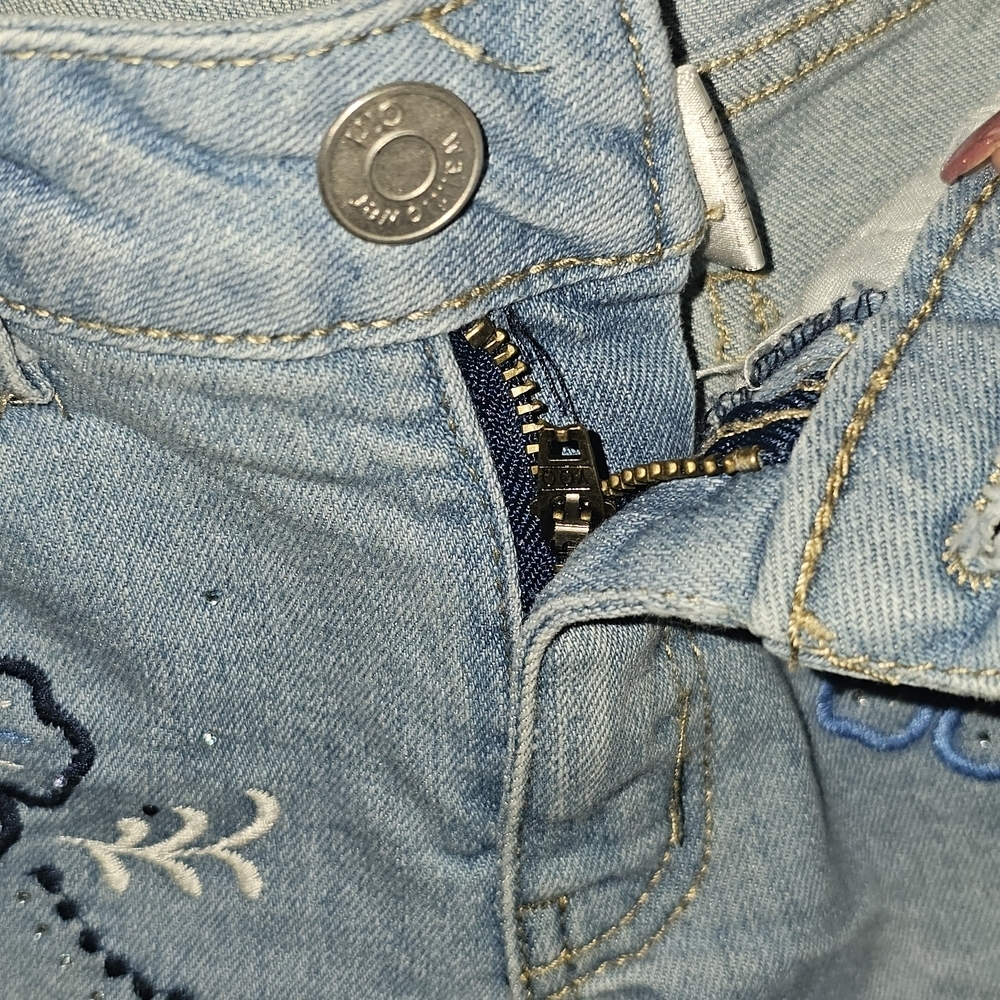 Wallflower Blue Flared Denim Jeans - Picture 4 of 14
